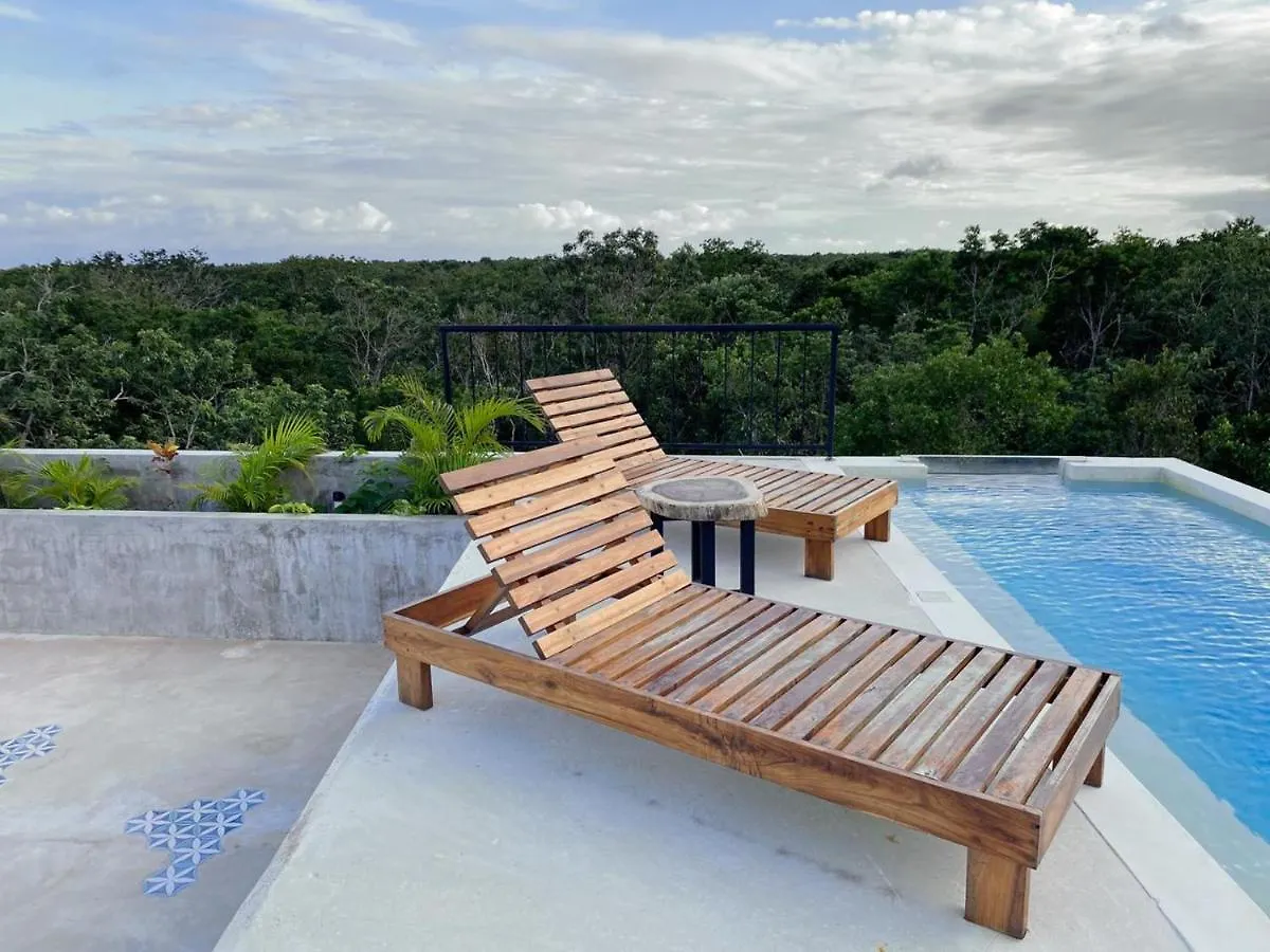 Halaken Condo Rooftop Pool La Veleta Tulum Apartment