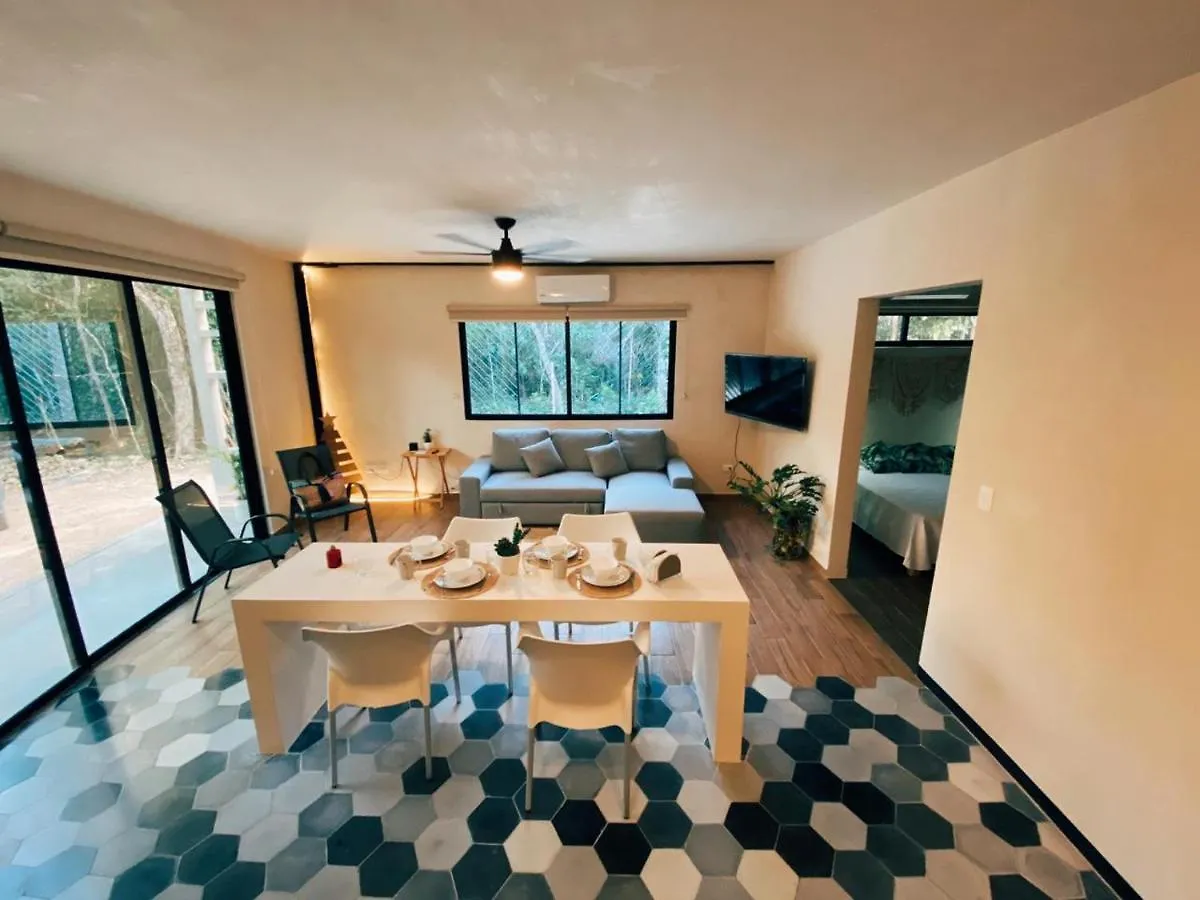 Apartment Halaken Condo Rooftop Pool La Veleta Tulum Mexico